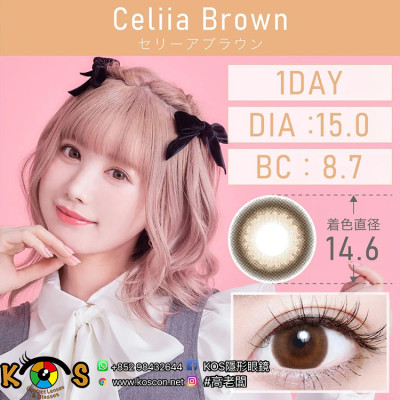 TeAmo 1Day Celiia Brown ティアモ ワンデー セリーアブラウン TeAmo 1Day Celiia Brown ティアモ ワンデー セリーアブラウン